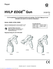 Graco Edge 257092 Repair Manual