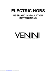 Venini VECE6008 User And Installation Instructions Manual