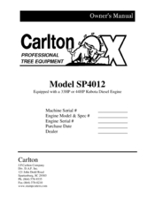 Carlton SP4012 Owner's Manual