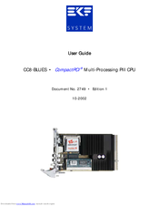 EKF Electronik CompactPCI CC8-BLUES User Manual