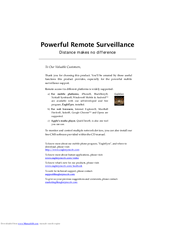 Eagle Eye H.264 NETWORK CAMERA User Manual