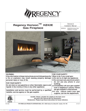 Regency Fireplace Products Horizon HZ42E-LP Owners & Installation Manual