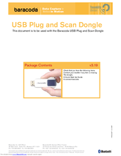 Baracoda USB Plug and Scan Dongle User Manual