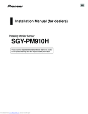 Pioneer SGY-PM910H L Installation Manual