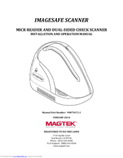 Magtek IMAGESAFE Installation And Operation Manual