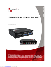Avenview C-COMP-VGA User Manual