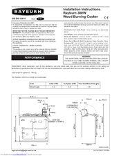 Rayburn 300W Installation Instructions Manual
