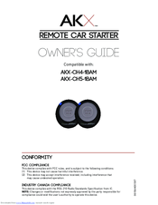 AKX AKX-CH5-1BAM Owner's Manual