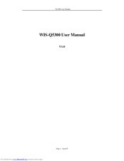 Cablematic WIS-Q5300 User Manual