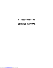 Ricoh FT5433 Service Manual