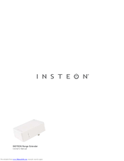 INSTEON Range Extender Owner's Manual