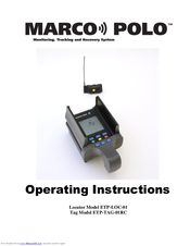 Marco Polo ETP-TAG-01RC Operating Instructions Manual