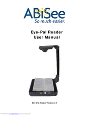 ABiSEE Eye-Pal READER User Manual
