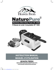 Heaven Fresh NaturoPure HF 1030 Instruction Manual