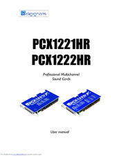 Digigram PCX1221HR User Manual