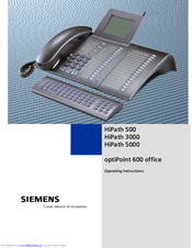 siemens hipath 3800 how to turn on