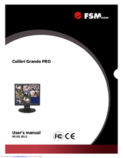 FSM Colibri Grande PRO User Manual