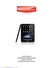 Ricatech MP3 Player User Manual