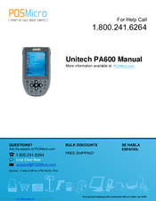 POSMicro PA600 Manual