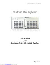 B-Speech MiniPad BK300 User Manual