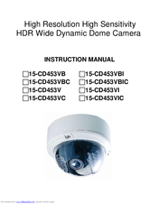 COP SECURITY 15-CD453VBC Instruction Manual