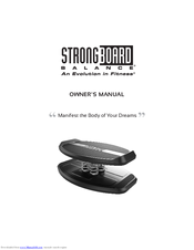 StrongBoard Balance Fitness Equipment Owner's Manual