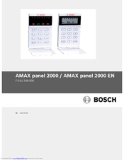 Bosch AMAX panel 2000 EN ICP-AMAX-P-EN User Manual