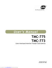 JAI TMC-775 User Manual