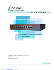 Virtual Console CH-8BRI-ST-MOD-2PRI User Manual