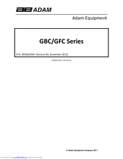 Adam Equipment GBC 35a User Manual