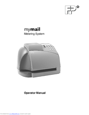 FP myMail Operator's Manual