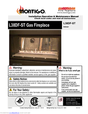 Montigo L38DF-ST-F Installation, Operation & Maintenance Manual