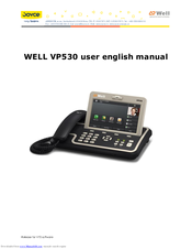 Well VP530 User Manual