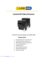 Global Invacom tvLink GI-TVLHD-1002 User Manual