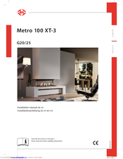 Dru Metro 100 XT-3 G20 Installation Manual