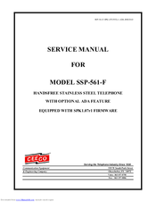 CEECO SSP-561-F Service Manual