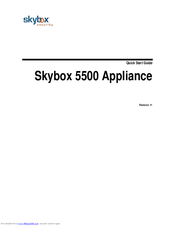 Skybox Security Skybox 5500 Quick Start Manual