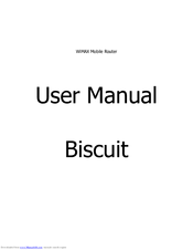 WiMAX Biscuit User Manual