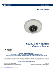 Vicon CE202D-N Quick Manual
