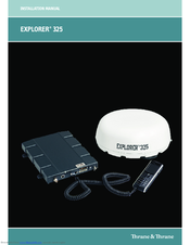 Thrane&Thrane Explorer 325 Installation Manual