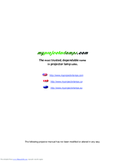 Nec NP310 Series Manuals | ManualsLib