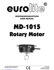 EuroLite MD-1015 Rotary Motor User Manual