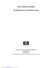 HP 9000 rp4410 User's & Service Manual