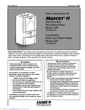 Laars Mascot II LMC User Manual