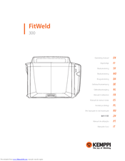 Kemppi FitWeld 300 Operating Manual
