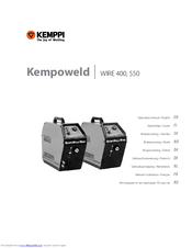 Kemppi Kempoweld Wire 550 Operating Manual