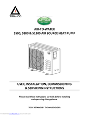 Trianco S500 User's Installation Manual