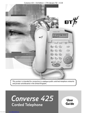 BT CONVERSE 425 User Manual