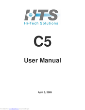 HTS C5 User Manual