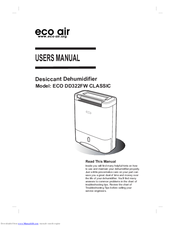 Eco Air ECO DD322FW CLASSIC User Manual